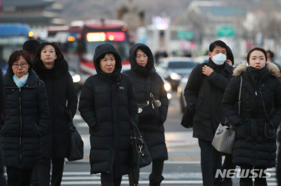 내일 아침 기온 10도 떨어진다…'서울 등 중부 내륙 한파주의보'