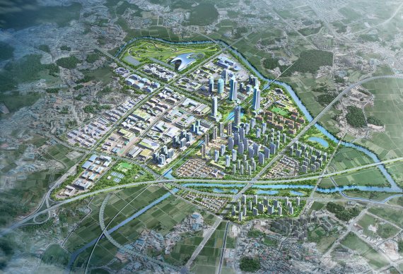 김포시 대물거리 경제자유구역 조감도. 사진제공=김포시