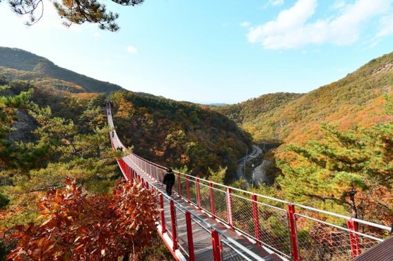 파주 감악산 출렁다리. 사진제공=파주시