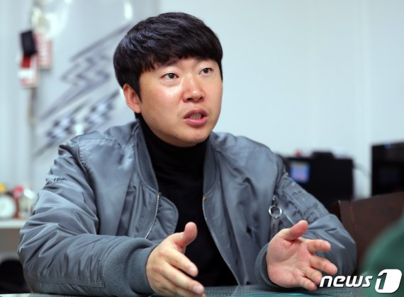 송승렬 캄퍼씨 대표가 20일 서울 성동구 사무실에서 뉴스1과 인터뷰하고 있다. 2019.11.20/뉴스1 © News1 구윤성 기자