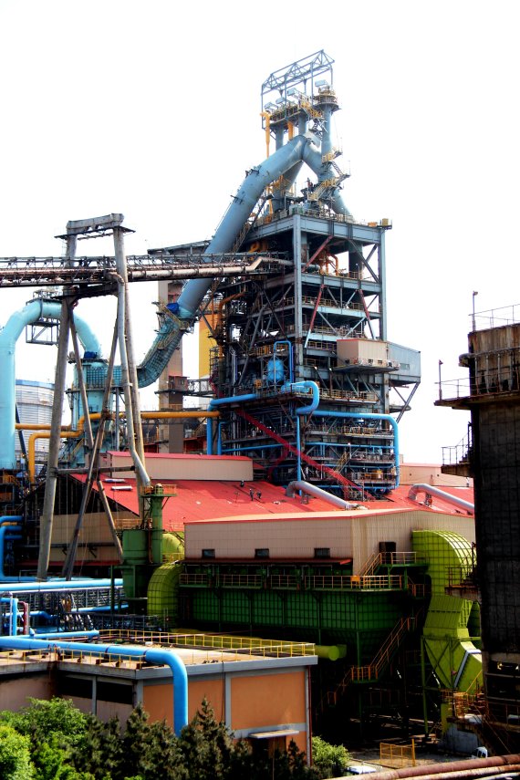 포항제철소 2고로 전경