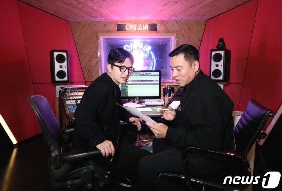 이단옆차기의 박장근,(왼쪽)과 함준석 / 뉴스1 © News1 권현진 기자