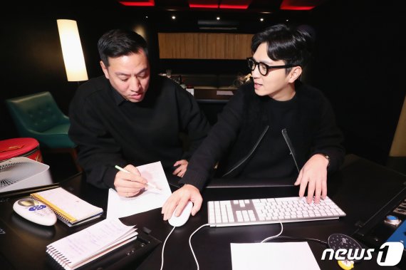 이단옆차기의 함준석(왼쪽)과 박장근 / 뉴스1 © News1 권현진 기자