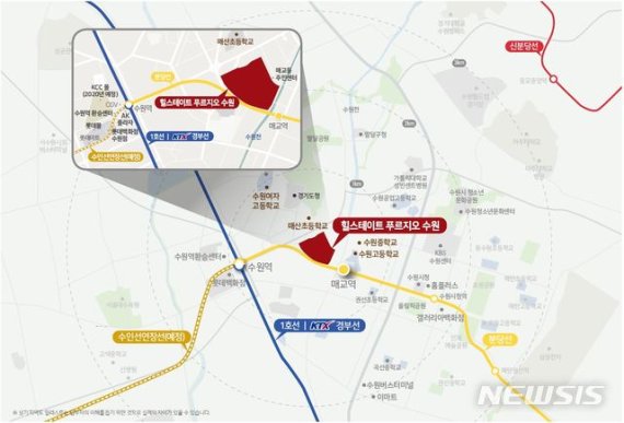 수원 팔달구 '힐스테이트 푸르지오 수원' 내달 분양 - 파이낸셜뉴스