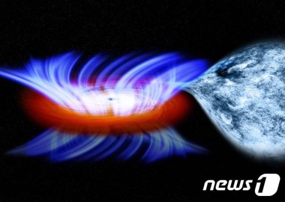 中연구팀 '거대 항성 블랙홀' 발견, 태양 질량의 70배