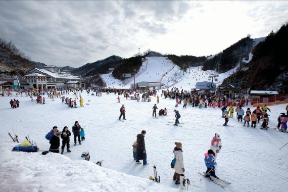 [스키의 계절] 전철타고 더 빠르게, 엘리시안강촌