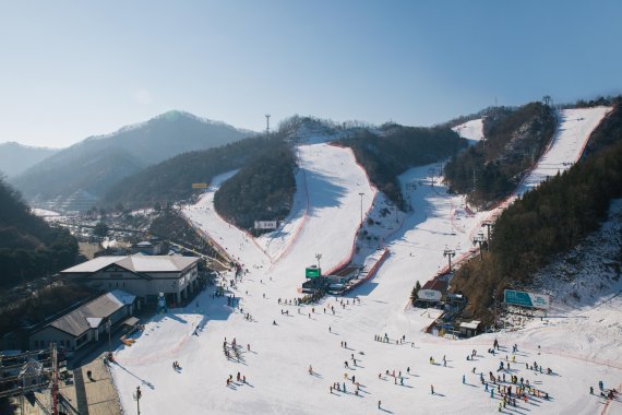 [스키의 계절] 전철타고 더 빠르게, 엘리시안강촌