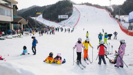 [스키의 계절] 전철타고 더 빠르게, 엘리시안강촌