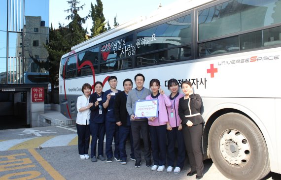 수원 이춘택병원, 직원들 대상 '사랑의 헌혈 캠페인' 진행