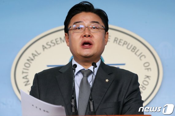 김성원 자유한국당 대변인 © News1 임세영 기자