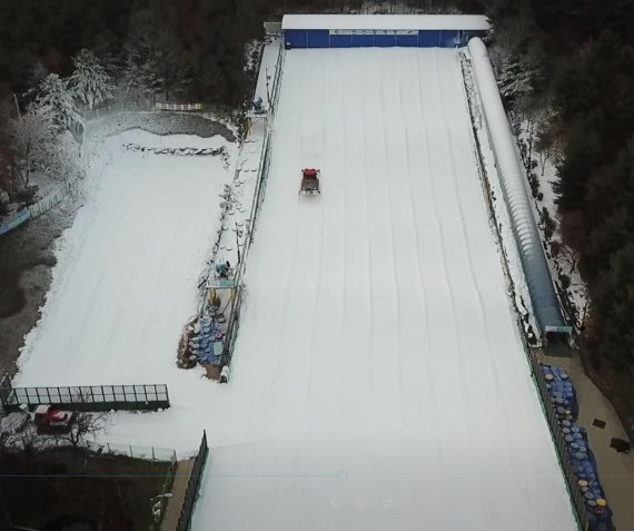 안산도시공사 눈썰매장 21일 전격개장