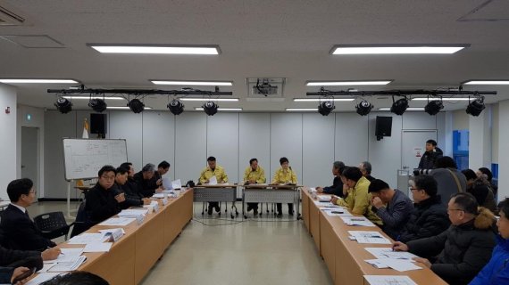 이윤승 고양시의장 백석동 도로침하 피해점검