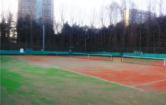 고양백석체육센터 테니스장. 사진제공=고양도시관리공사
