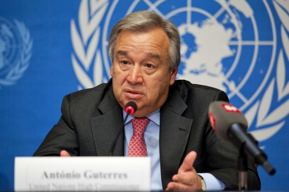 유엔 총장 지정학적 긴장 높아.. 위험한 시간 살고 있다