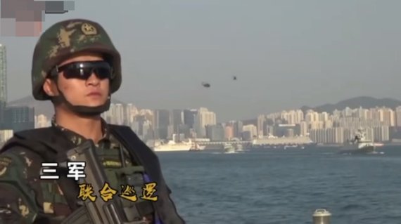 홍콩 주둔 중국군, 실탄훈련 장면 공개…시위대 경고 의미