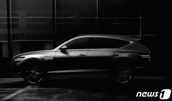 GV80 정측면 외관 디자인(현대자동차 제공)2020.01.01/뉴스1 © 뉴스1