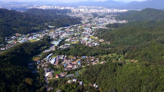 제3기 신도시 하남 교산동 전경. 사진제공=하남시