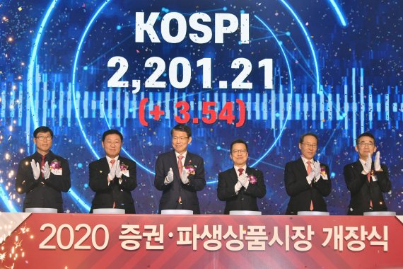 2020 증권시장 개장식