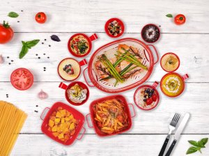 전자레인지만으로 죽, 미음 등 이유식 조리를 할 수 있는 코멕스 '지금은 렌지타임' 코멕스 제공