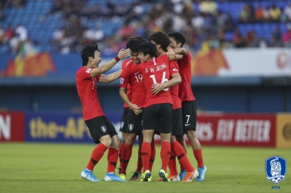 한국 U-23 대표팀. (대한축구협회 제공) © 뉴스1 /사진=뉴스1