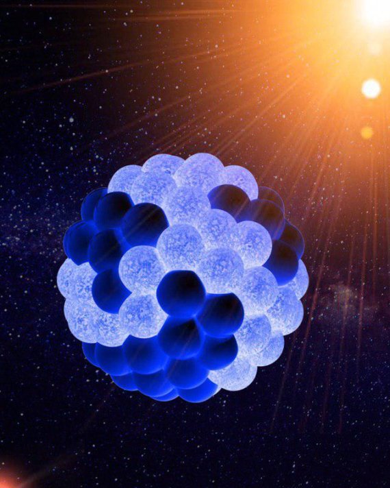 가시광선으로 작동하는 '이효영의 블루 이산화티타늄'. 기초과학연구원 제공