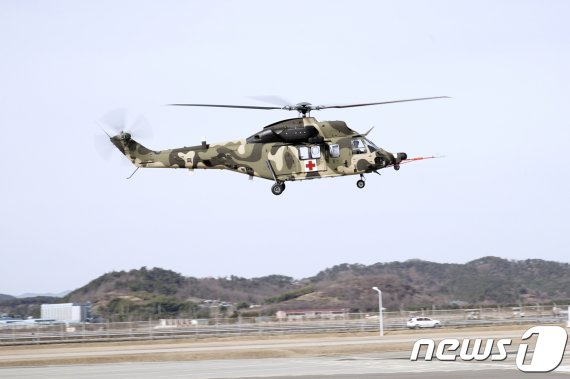 의무후송전용헬기. (한국항공우주산업 제공) 2018.12.14/뉴스1
