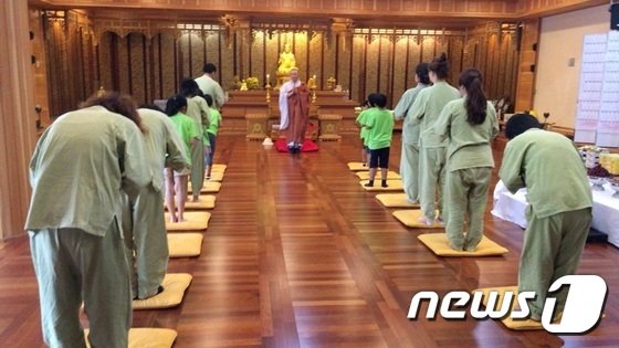 전북 고창군 선운사 템플스테.© News1
