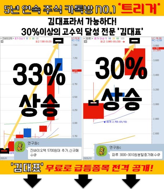 적중률 98% 다음 픽 종목 공개!