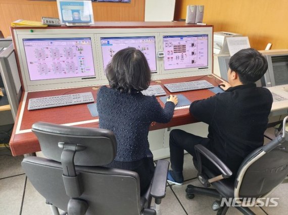 [대전=뉴시스] 대전상수도본부가 국내선 처음으로 자동제어 여과팽창률 측정기기 개발해 운영하고 있다.
