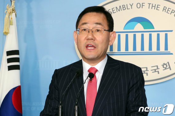 주호영 자유한국당 의원. © News1 이종덕 기자