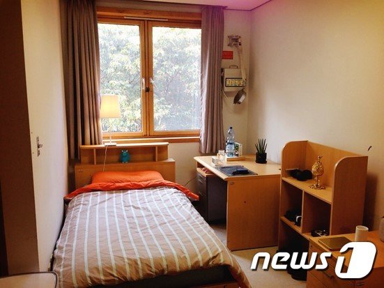 KAIST는 중국을 경유한 학생 등 11명을 분리된 기숙사에 수용했다고 4일 밝혔다. KAIST 화암기숙사(KAIST 제공)© 뉴스1