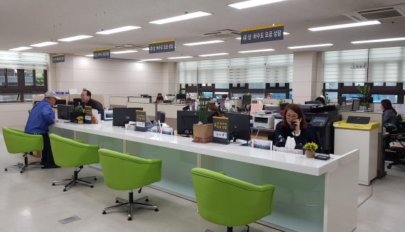 의정부시맑은물사업소 요금팀 민원실. 사진제공=의정부시