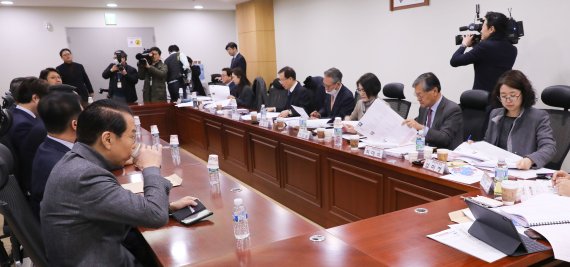자유한국당 총선 공천 신청자 면접