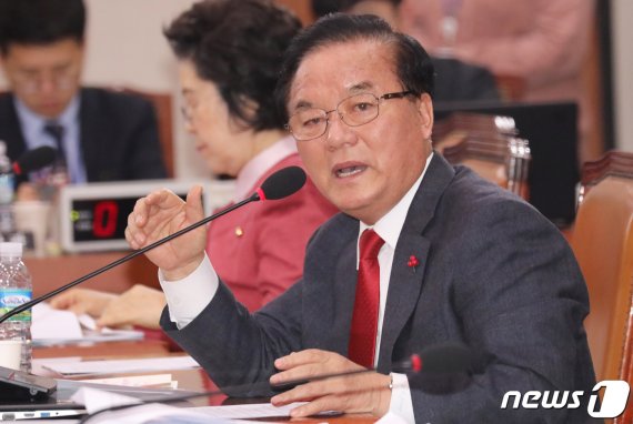 정갑윤 자유한국당 의원. 뉴스1