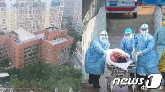 코로나19 의심 환자였던 한 우한 시민이 집에서 홀로 숨진 채 발견됐다.(웨이보 갈무리) © 뉴스1 윤다혜 기자