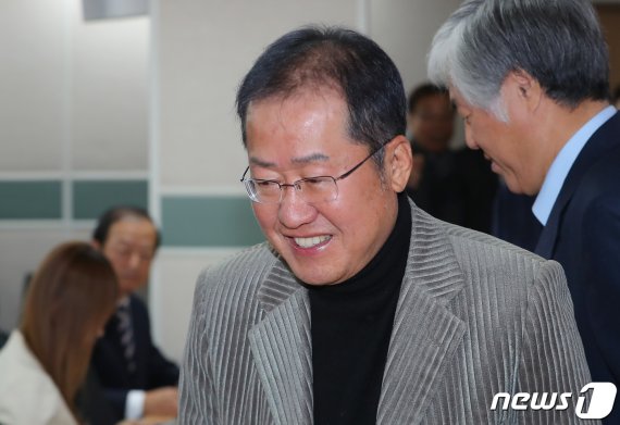 홍준표 자유한국당 전 대표 2019.11.20/뉴스1 © News1 구윤성 기자