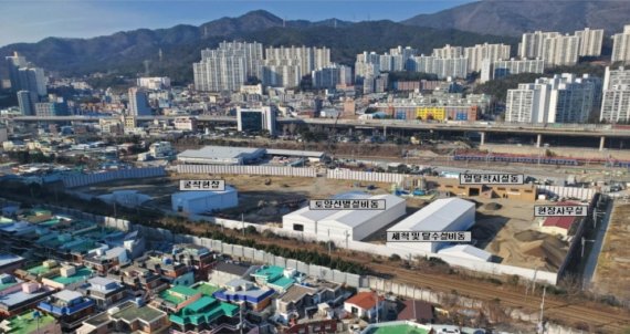 ▲구 미군 군수물자재활용유통사업소 전경. /사진=부산시