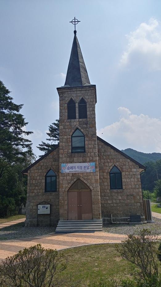 파주시 법원읍 갈곡리 성당. 사진제공=파주시