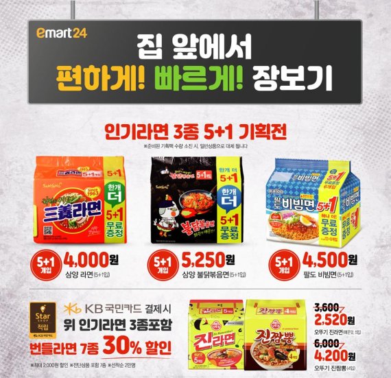 이마트24, 3월 먹거리·생필품 대대적 할인 행사