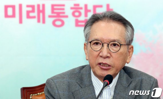 김형오 전 미래통합당 공천관리위원장. 뉴스1