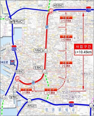 옛 경인고속道에 지상 S-BRT, 지하 도시고속화도로 설치