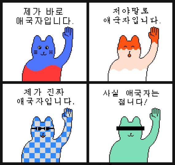 '애국자가 누구냐' /사진=일민미술관