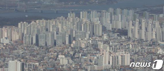 서울의 아파트 전경.(뉴스1 자료사진)© News1 이동해 기자