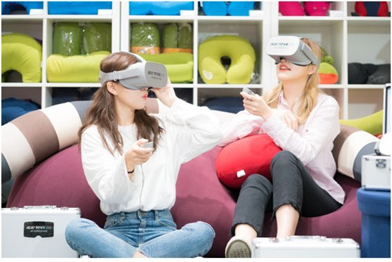 제주투브이알·요기보 제휴상품인 VR 체험존 패키지