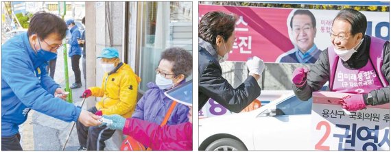 도시행정 전문가 vs. 3選 정치달인… "내가 용산 개발 적임자" [현장을 가다]