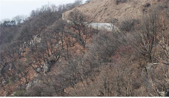 인천시는 시 기념물 1호인 문학산성의 체계적인 보존 관리를 위한 종합정비계획을 수립한다. 사진은 문학산성 전경.