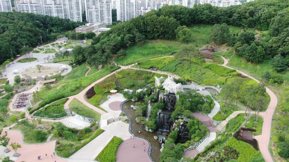 군포시 초막골생태공원 전경. 사진제공=군포시