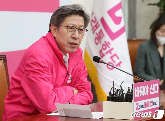 박형준 미래통합당 공동선거대책위원장. © News1 박세연 기자