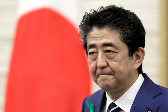 아베 신조 일본 총리. 로이터 뉴스1