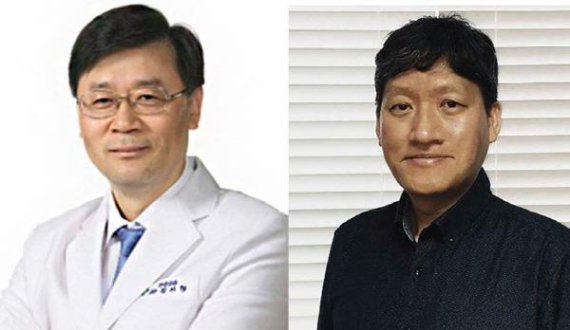 (왼쪽부터) 부산대학교 의과대학 김기형, 문유석 교수./부산대학교 제공